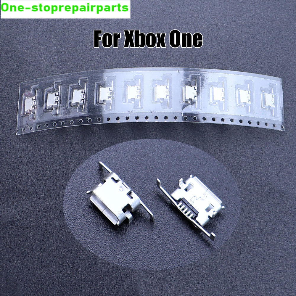 2-10PCS For Xbox One Controller New Micro USB Charging Port Power Supply Charger Connector Socket Port  Repair Parts Game console repair parts