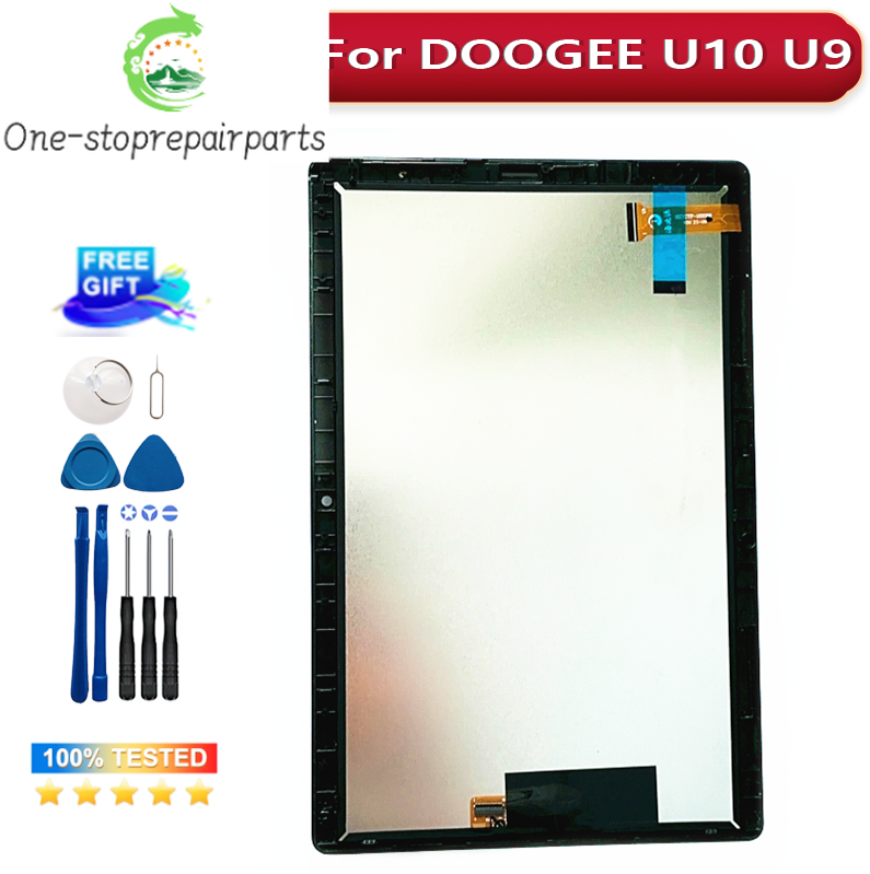 New Original Touch Screen LCD Display For DOOGEE U10 u9 U9 KID Tablet PC Replacement Parts +Touch Screen Digitizer Disassemble Other brand Tablet repair parts