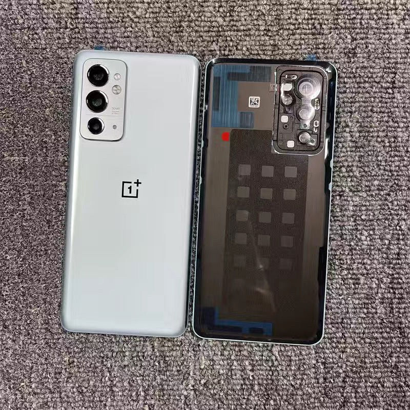 AAA+ quality For OnePlus Back Battery Cover Door Rear Glass Oneplus 9 9R 9Pro 9RT Battery Cover  Case With Camera Lens OnePlus phone repair parts