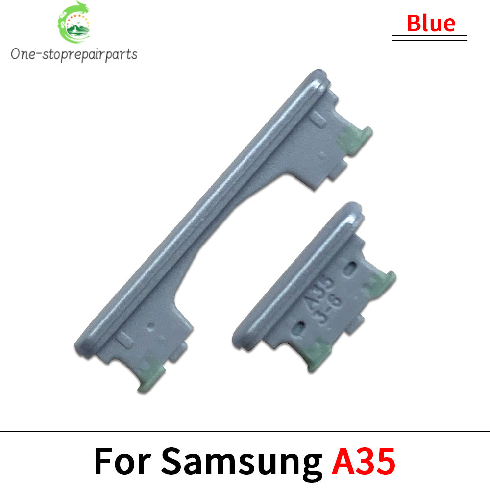 New For Samsung A05 A05s A15 A25 A35 A55 Power Button + Volume Side Button Key Replacement Parts Samsung phone repair parts
