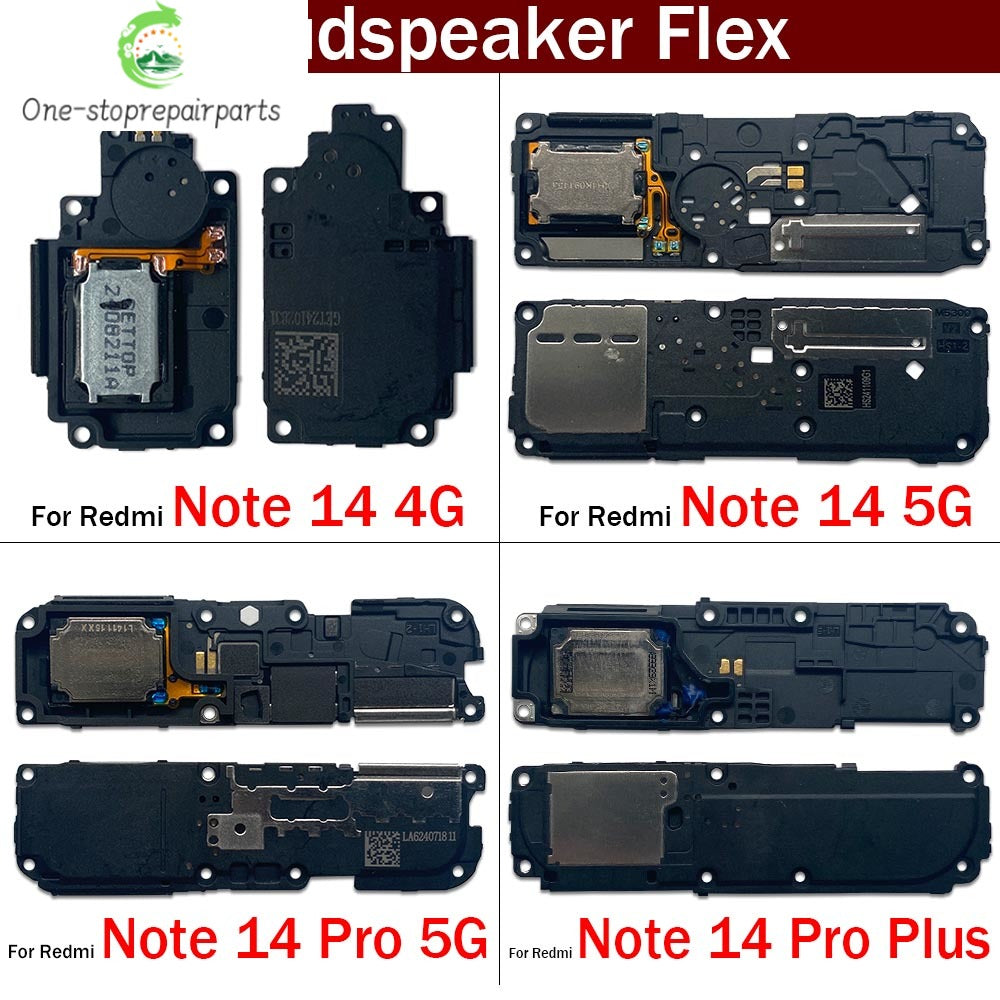 Loudspeaker bottom Loud Speaker Sound Buzzer Ringer Flex Cable For Xiaomi Redmi Note 14 Pro Plus 4G 5G  Xiaomi  Xiao mi phone repair parts