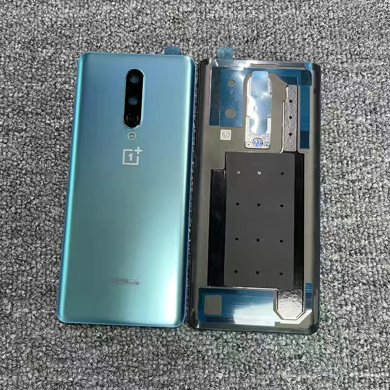 AAA+ quality For OnePlus Back Battery Cover Door Rear Glass Oneplus 8 8T 8Pro Battery Cover  Case With Camera Lens OnePlus phone repair parts