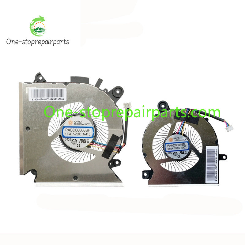 New Original LAPTOP CPU GPU Cooling Fan For MSI GF63 MS-16R1/MS-16R3/MS-16R5 GF65 WF65  MSI laptop repair parts