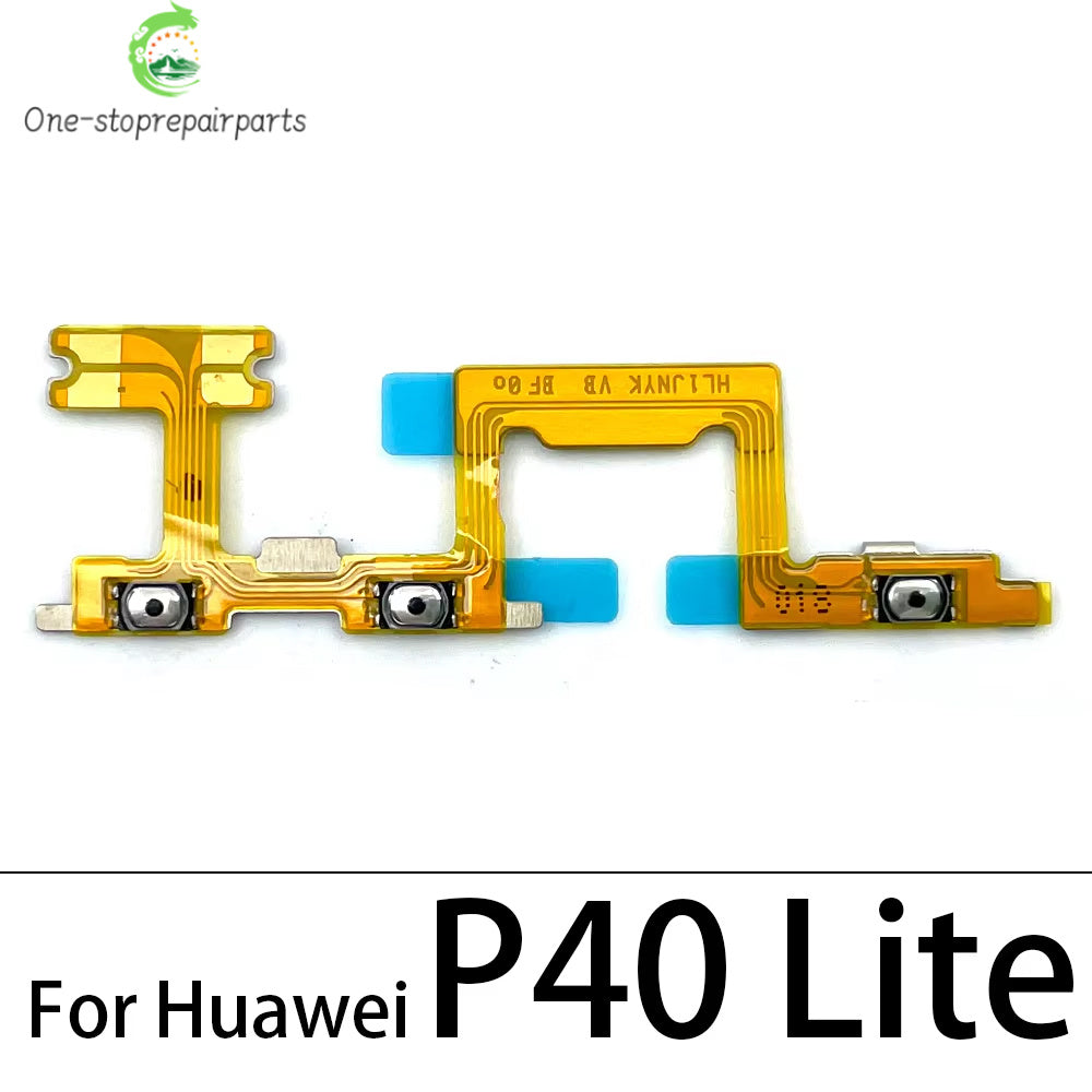 Power Switch On Off Button Volume control Key Button Flex Cable For Huawei P20 P30 P40 P50 P60 Pura 70 Pro Lite P50E Huawei phone repair parts