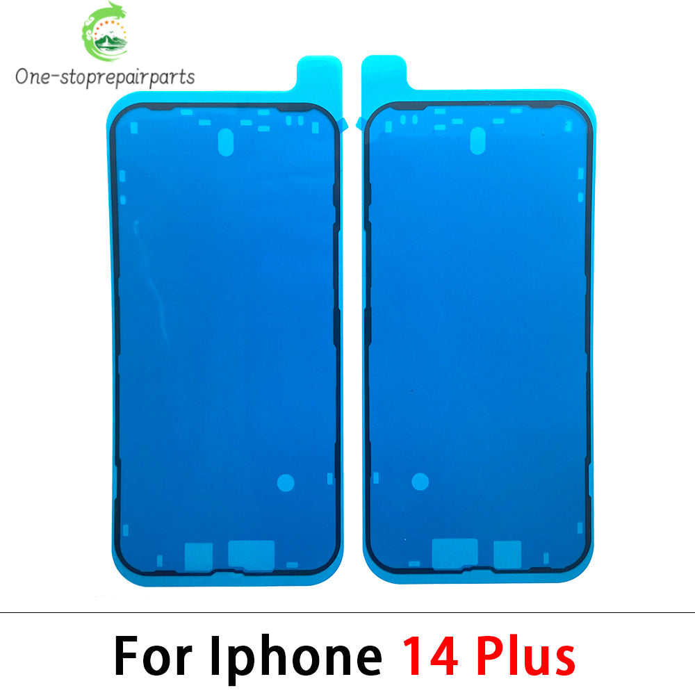 10Pcs/Lot, Waterproof Sticker LCD Screen Adhesive Frame Seal Tape For iPhone 11 12 13 14 15 16 Pro Max Mini Plus iPhone phone repair parts