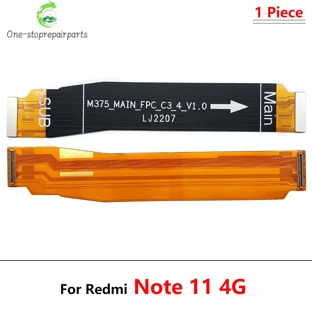 28Pcs Main Board Motherboard Connector Board Flex Cable For Xiaomi Redmi 8 8A 9 9A Note 7 8 8T 9 9s 10 10s 11 11s Pro 4G 5G  Xiaomi  Xiao mi phone repair parts