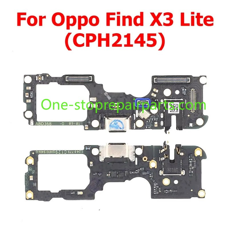 Charge Board For OPPO Find X5 Pro X3 Lite X2 Neo X 5G Charging Port Plate Ribbon Socket Usb Connector Phone Parts Flex Cables Oppo phone repair parts