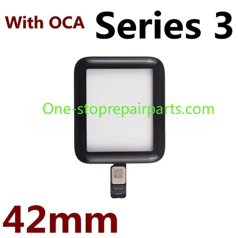Touch Screen Digitizer Glass Lens Panel For Apple Watch Series SE 1 2 3 4 5 6 7 8 38mm 42mm 40mm 44mm TouchScreen Repair Parts iWatch repair parts