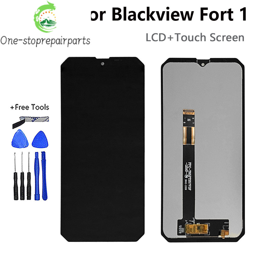 For BLACKVIEW Fort 1 LCD Display+Touch Screen Replacement 100% Tested Work Screen Blackview Fort1 LCD Screen Blackview phone repair parts