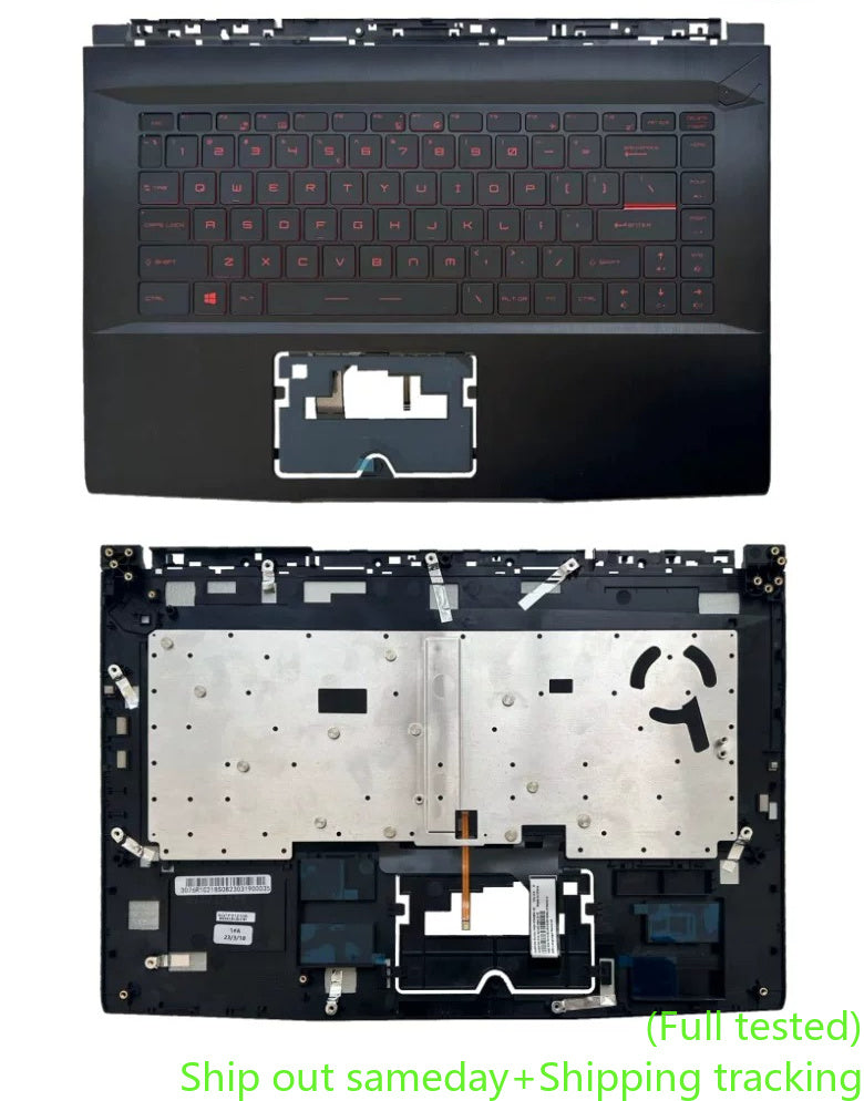 Cover case for  MSI GF63 MS-16R1 R3 R4 R5 R6 R8 WF65 lcd housing bezel upper top case bottom hinge cover keyboard