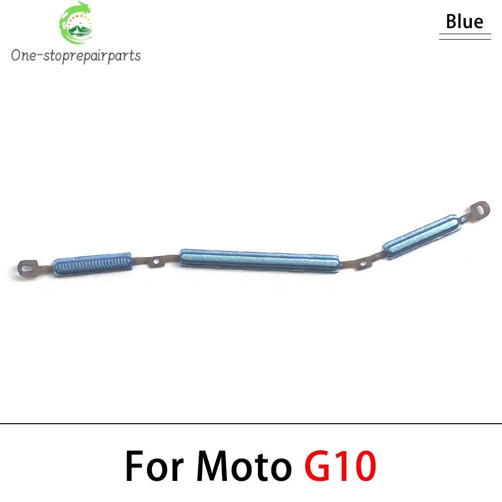10Pcs/Lot, New For Motorola For Moto G10 G20 G30 G60 G60s G31 G71 G51 5G Power Volume Side Button Key Replacement Parts Motorola phone repair parts