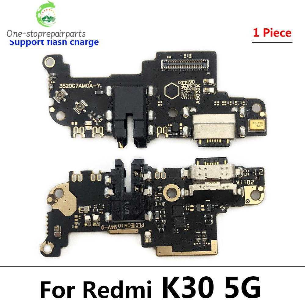 New For Xiaomi Redmi K30 4G 5G USB Charger Charging Dock Port Connector Flex Cable With Main Mainboard Flex Cable Xiaomi  Xiao mi phone repair parts