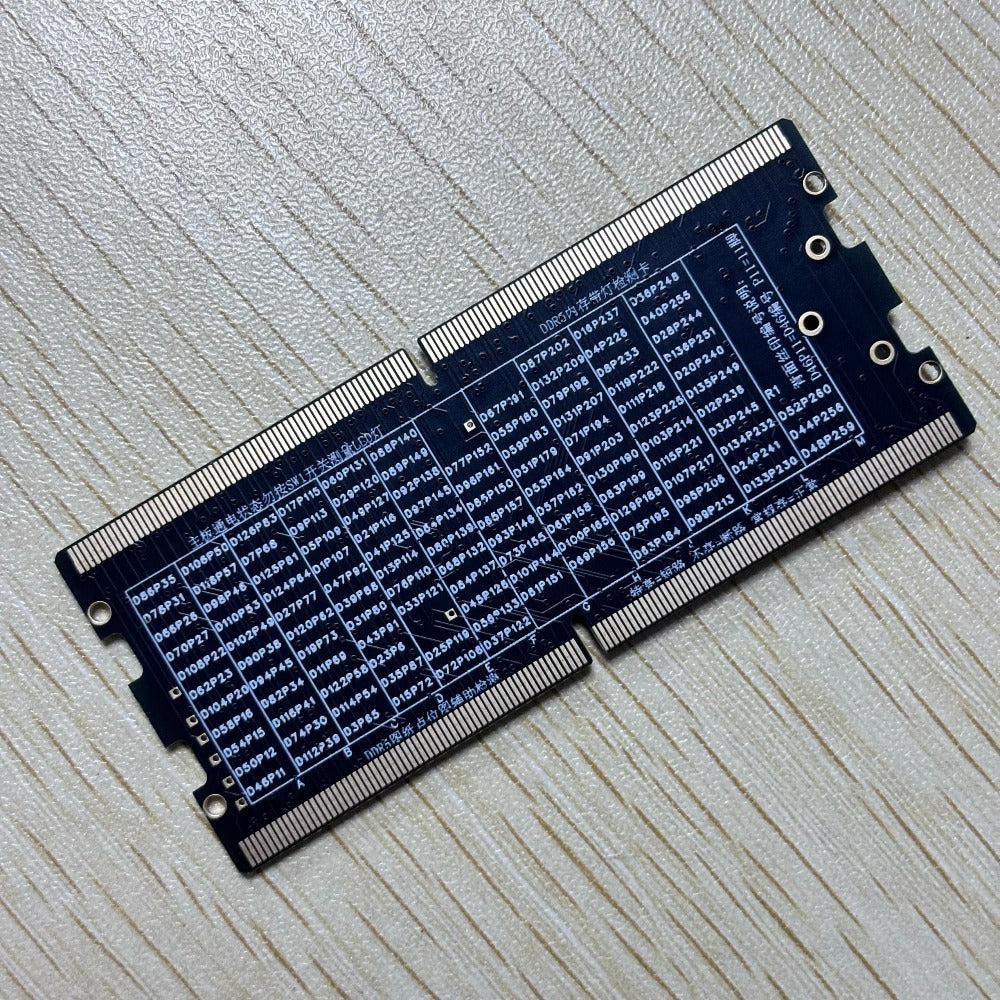 DDR5 memory with light detection card, test, memory slot detection, notebook maintenance test tool laptop repair tools