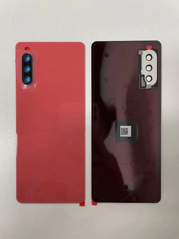 Original New Back Battery Cover Glass Housing For Sony Xperia 10 III Rear Door Case Replacement Parts With Camera Glass Lens Sony phone repair parts