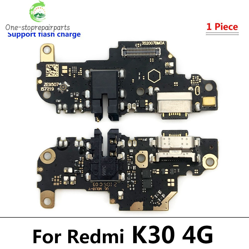 New For Xiaomi Redmi K30 4G 5G USB Charger Charging Dock Port Connector Flex Cable With Main Mainboard Flex Cable Xiaomi  Xiao mi phone repair parts