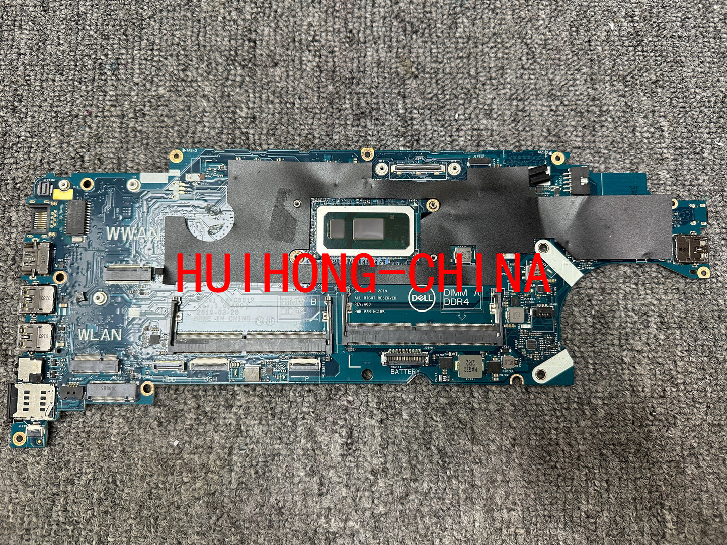 DELL Latitude 5400 main board LA-G891P 1M78K i5-8365U integrated