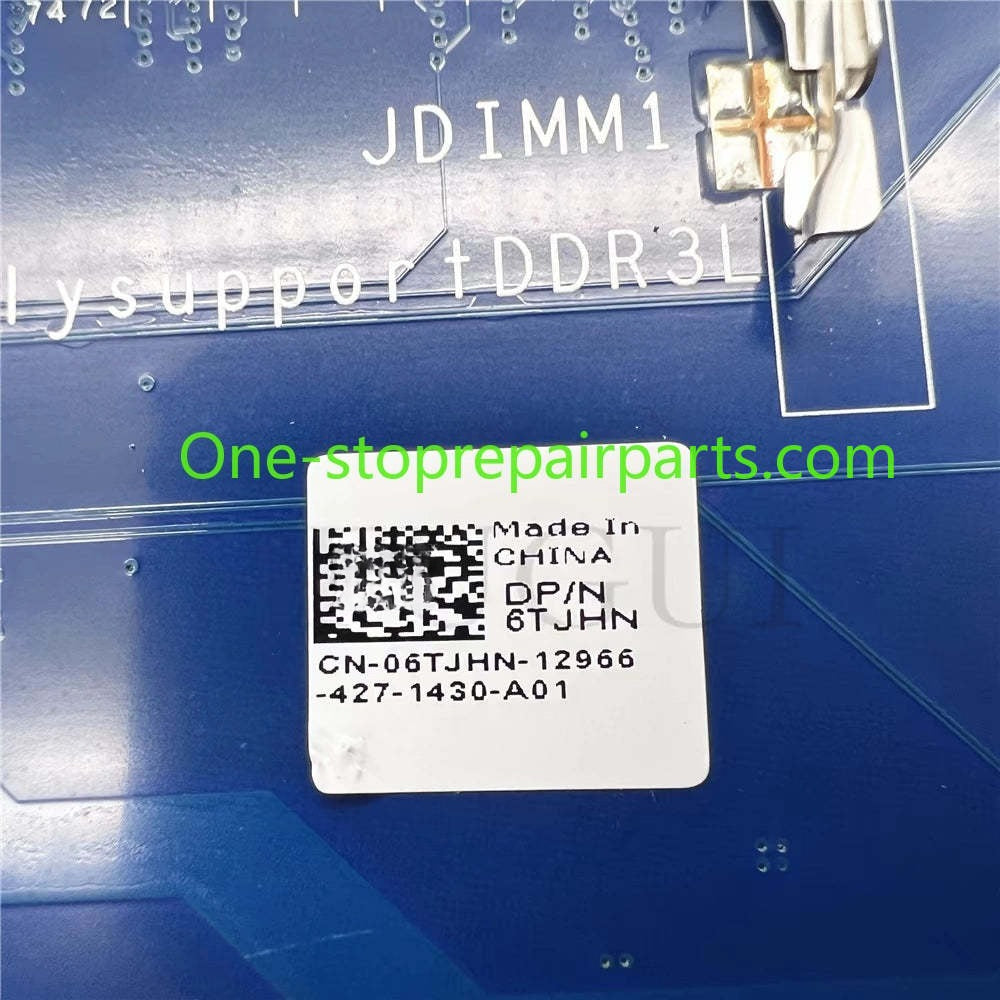 Motherboard for  Dell  3540 CN-06TJHN SR170 i5-4200U LA-A491P system main board