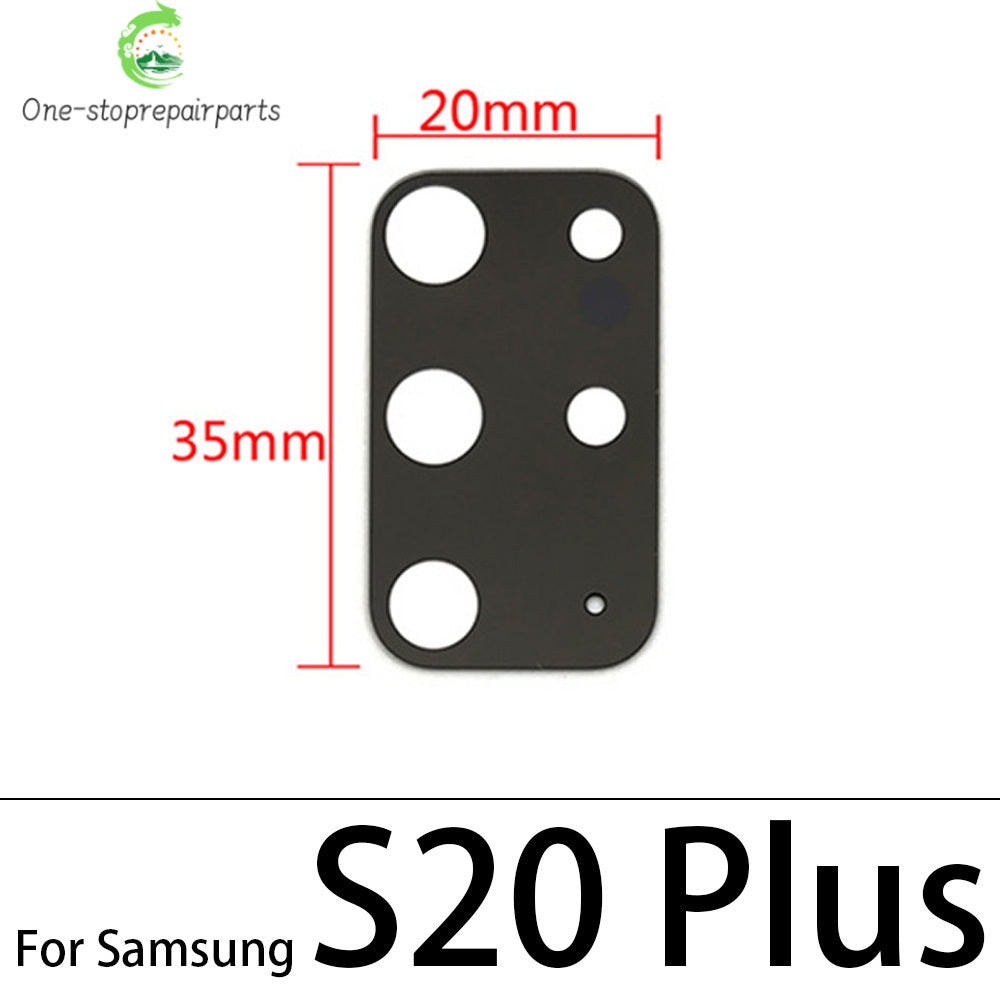 Rear Back Camera Glass Lens For Samsung  S20 S21 S22 S23 S24 Plus Ultra FE 5G Camera Glass With Adhesive Samsung phone repair parts