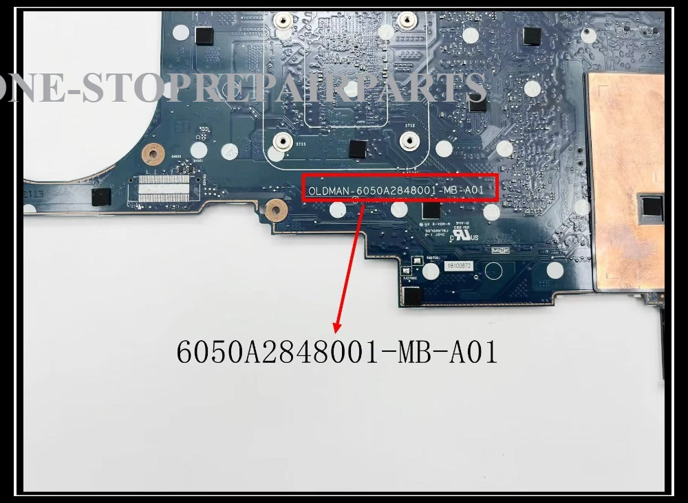 For HP EliteBook X360 1030 G2 Laptop Motherboard With I5 I7 CPU 8G 16G RAM 6050A2848001-MB-A01 100% Test Work HP laptop repair parts