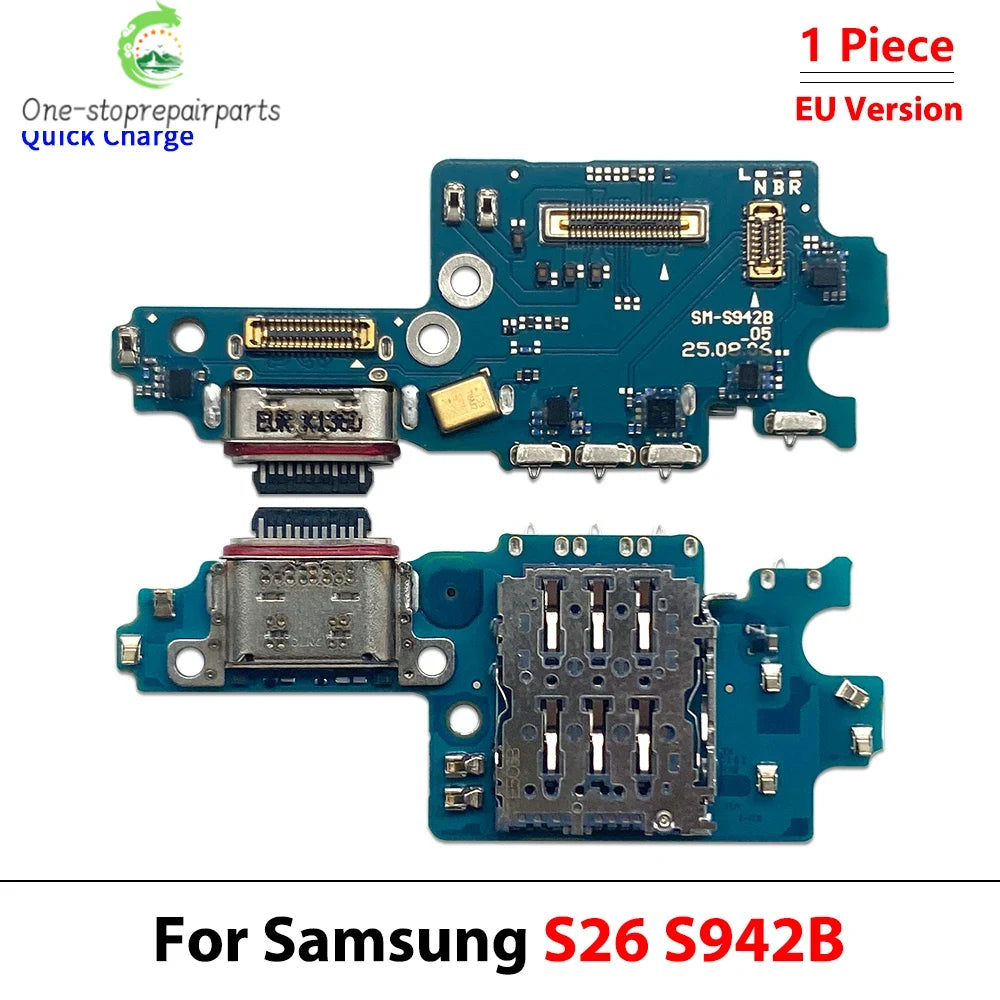 USB Charger Charging Dock Port Connector Flex Cable For Samsung S21 S22 S23 S24 S25 S26 Plus Ultra Fe 5G S911B S911U S921B Samsung phone repair parts
