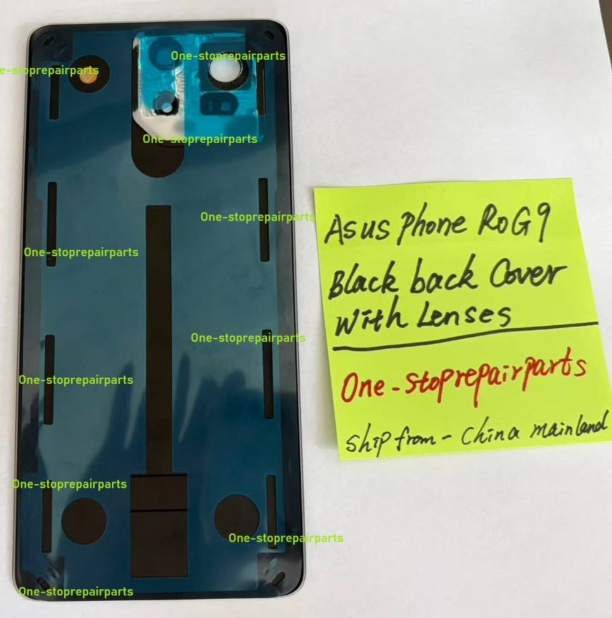 ASUS phone ROG6 6D ROG9 ROG8 Pro glass back cover battery cover back cover repair parts ASUS phone repair parts