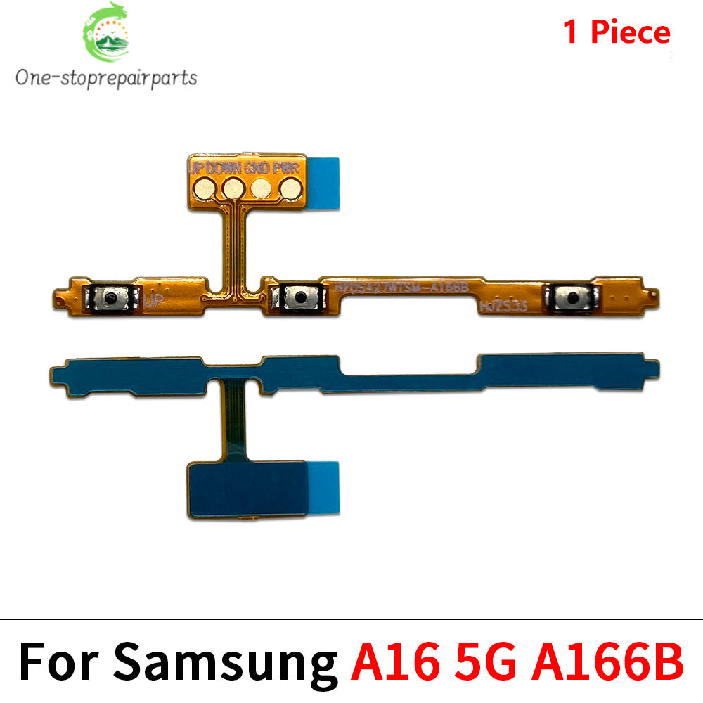 New For Samsung A05 A05s A06 A06s A15 A25 A35 A55 A16 4G 5G Power Switch On Off Button Volume Key Button Flex Cable Samsung phone repair parts