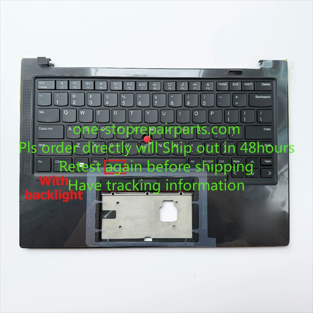 Upper case for Thinkpad X1 carbon 10th Gen 11th topcase palmrest C keyboard US WWAN WLAN 5M11K07681 5M11H44213 5M11K07691