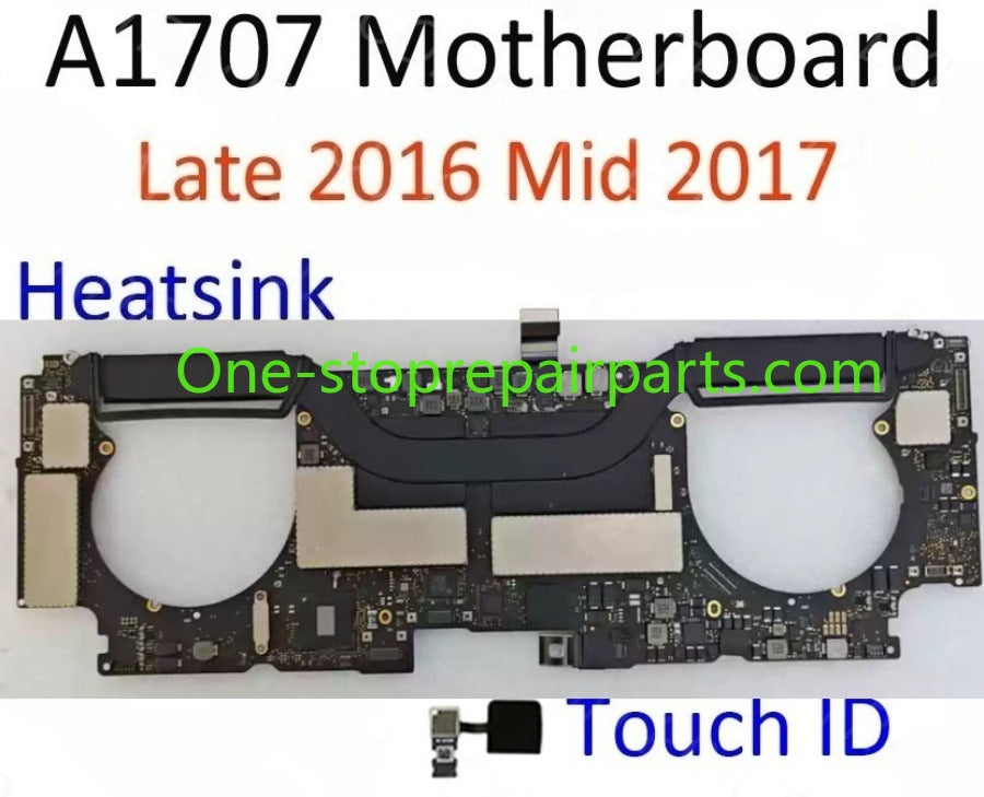 Tested Good A1707 Motherboard 820-00928-A for MacBook Pro 15" A1707 Logic Board 2.6G/2.8GHz 16G 256GB 820-00281-A 2016 2017  Macbook repair parts