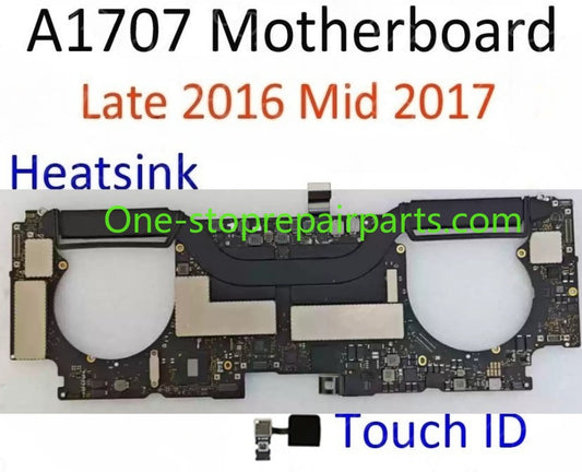 Tested Good A1707 Motherboard 820-00928-A for MacBook Pro 15" A1707 Logic Board 2.6G/2.8GHz 16G 256GB 820-00281-A 2016 2017  Macbook repair parts
