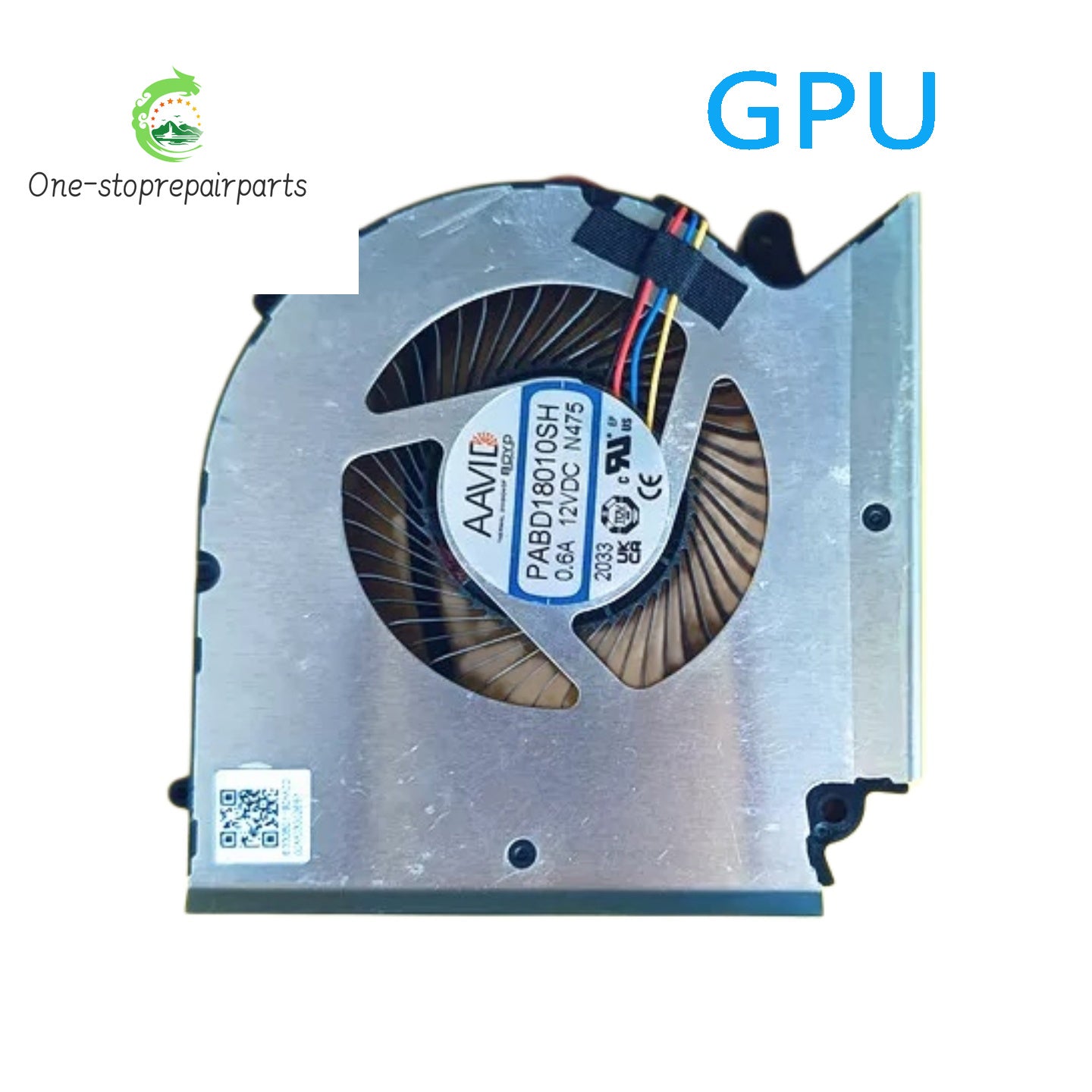 NEW ORIGINAL Laptop CPU GPU Cooling Fan For MSI Pulse 15 PABD18010SH N475 PAAD06015SL N476 MSI laptop repair parts
