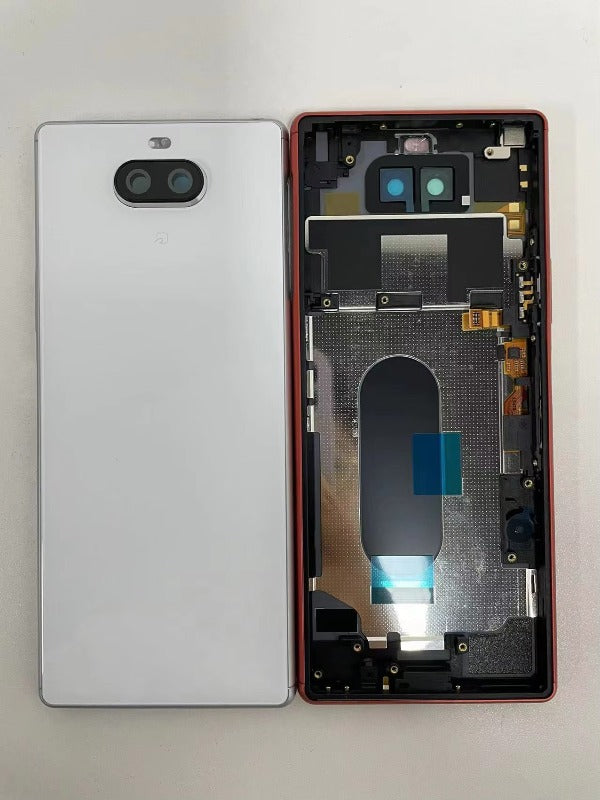Original Back Cover For For Sony Xperia 8 Back Battery Cover Housing Door Rear Case With Camera Lens Replacement Parts Sony phone repair parts