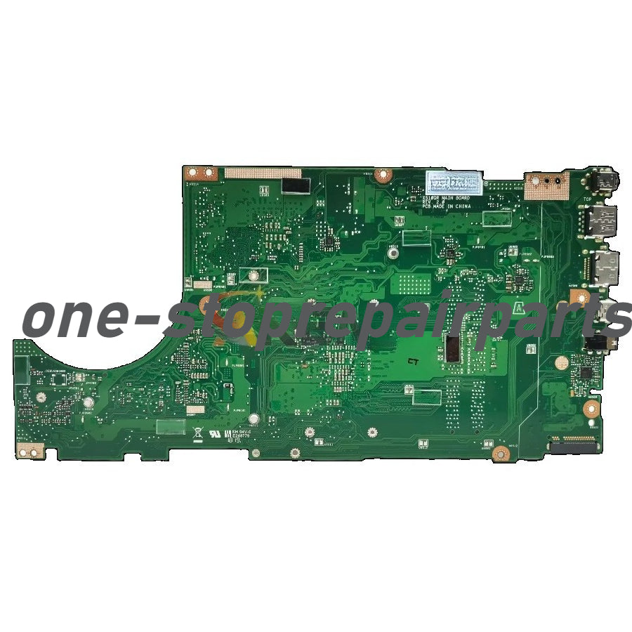 X510QR Laptop Motherboard For ASUS VivoBook F510Q V580Q A510Q X510Q X510QR X510QA Mainboard With A10 A12 CPU 100% Tests OK Stk ASUS laptop repair parts