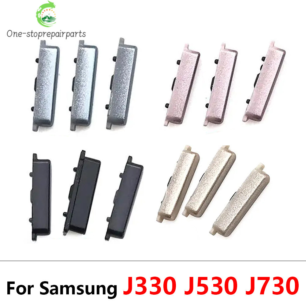100Pcs, Side Power Key Volume Button For Samsung J2 Core J400  J4 J6 Plus J5 J7 Prime J5 J7 2016 2017 J330 J530 J730 J510 J710 Samsung phone repair parts