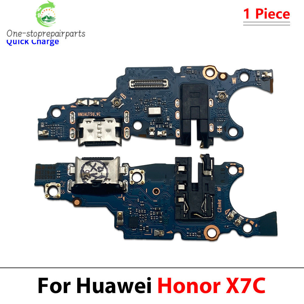 USB Charger Charging Port Connector Flex Cable For Huawei Honor X6 X6A X6B X6C X7 X7A X7B X7C X8 X8A X8C X9 X9A X9B X9C 4G 5G Huawei phone repair parts