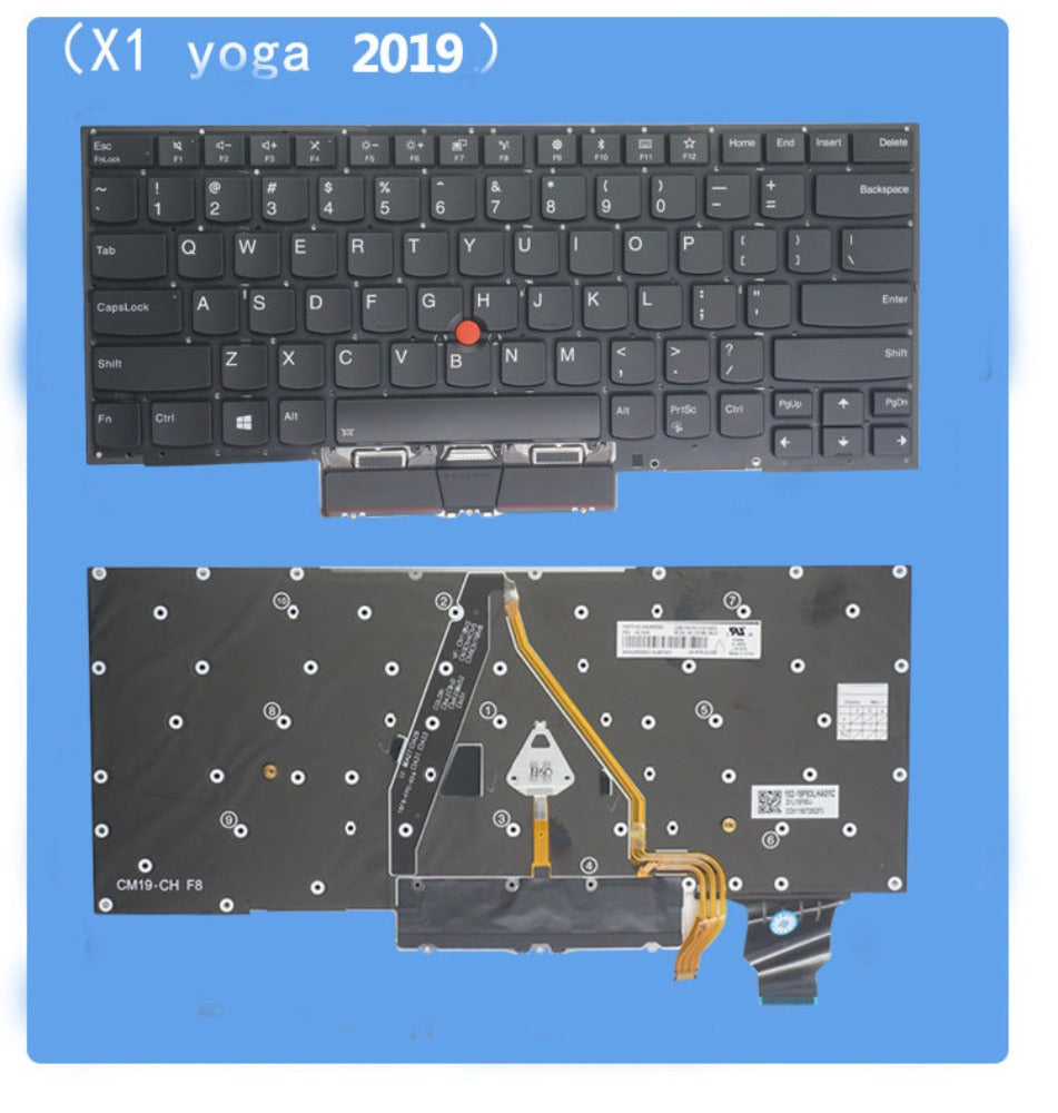 Keyboard for lenovo thinkpad X1 carbon YOGA 2ND 3RD 4/5/6/7TH GEN8 keyboard