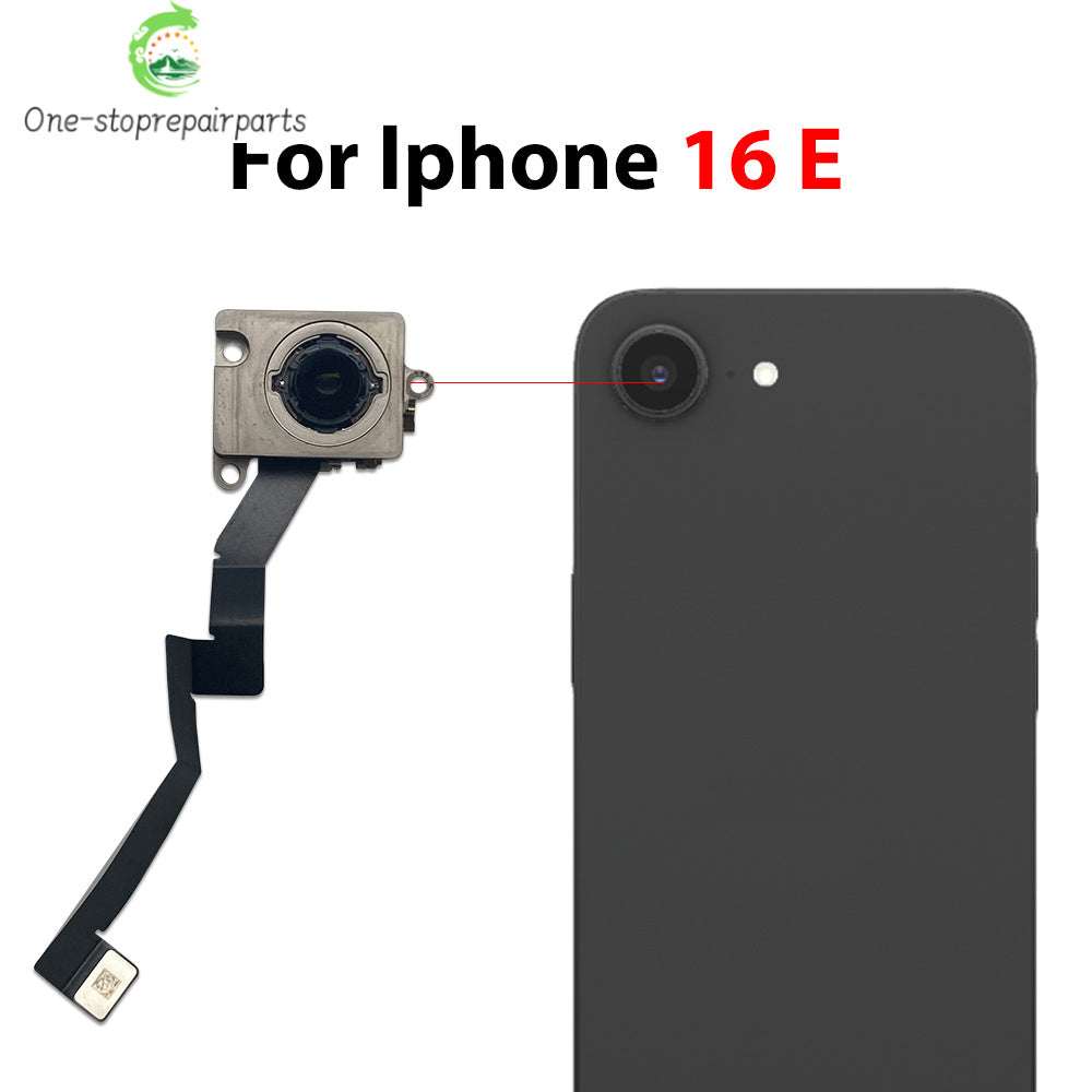 New For iPhone 16 Pro Max Plus 16E Front Camera Flex With Back Rear Camera Module Flex Cable iPhone phone repair parts