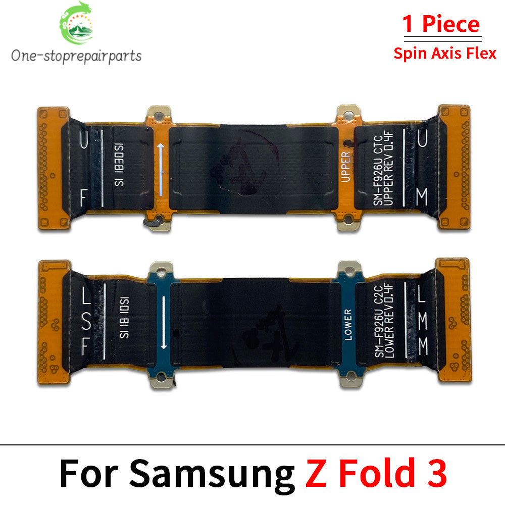 New Spin Axis Flex For Samsung Z Fold 1 2 3 4 5 6 MainBoard Connector LCD Display USB Flex Cable For Samsung Z Flip 1 2 3 4 5 Samsung phone repair parts
