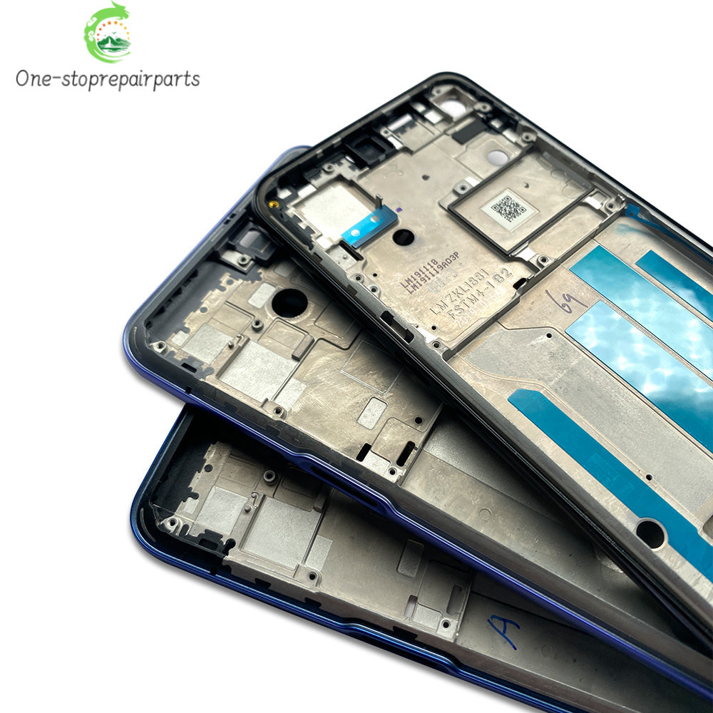 New For Motorola Moto One Action Visoin Fusion Plus Hyper Macro Front Housing LCD Display Bezel Middle Frame Motorola phone repair parts