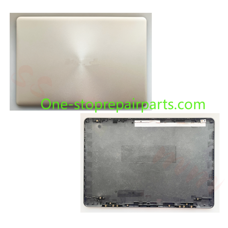 Cover case For ASUS VivoBook 14 X411UQ S410U S4100V S4200 S4000U Lcd back rear bezel frame top upper palmrest bottom hinge cover shell ASUS laptop repair parts