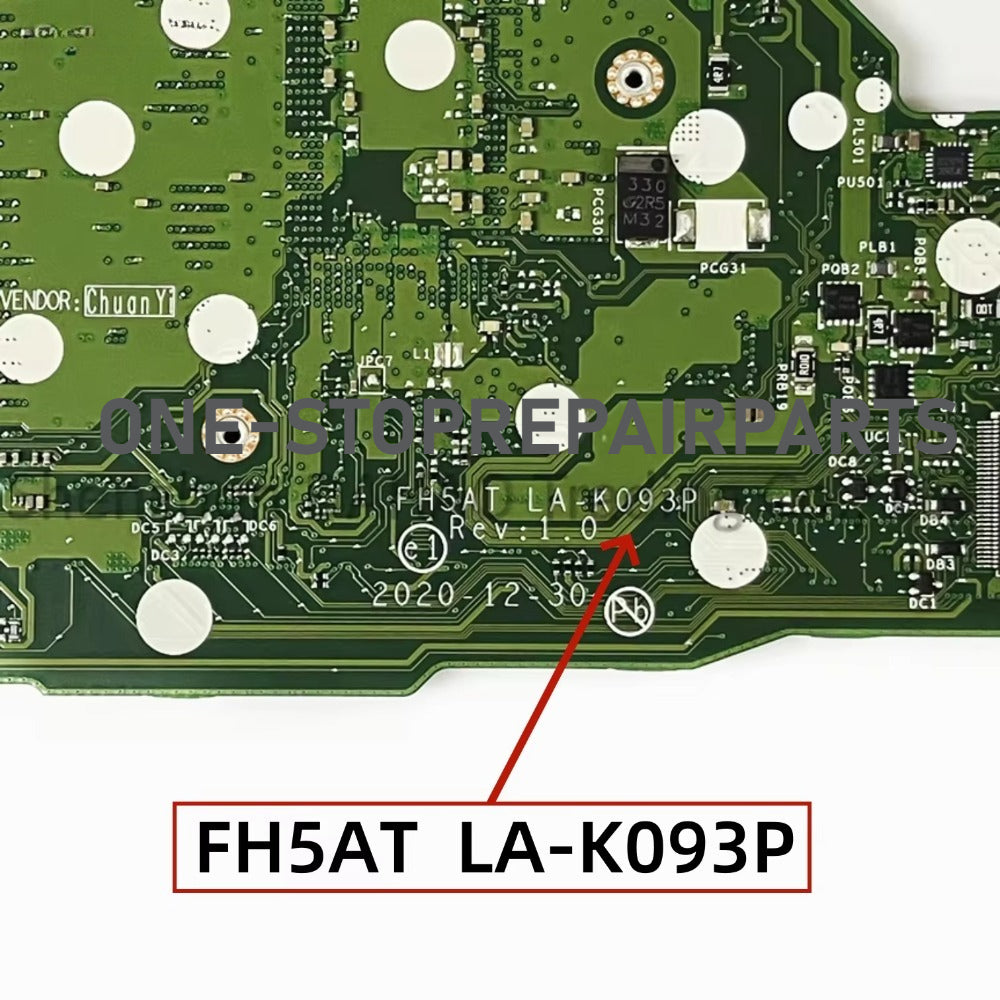 FH5AT LA-K093P For Acer A515-56 Laptop Motherboard With i3-1115G4 i5-1135G4 i7-1165G7 CPU 4G/8GB-RAM UMA NBA1711004 NB.A1711.006 Acer laptop repair parts