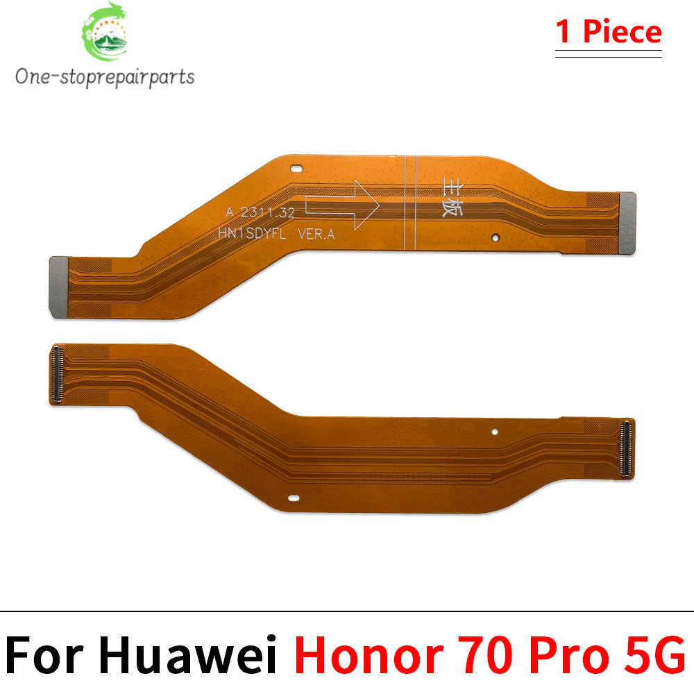 10Pcs, Main Board Motherboard Connector Flex Cable For Huawei Honor X7 X7A X8 X9 X9A X9B 60 70 80 90 Pro Se Huawei phone repair parts