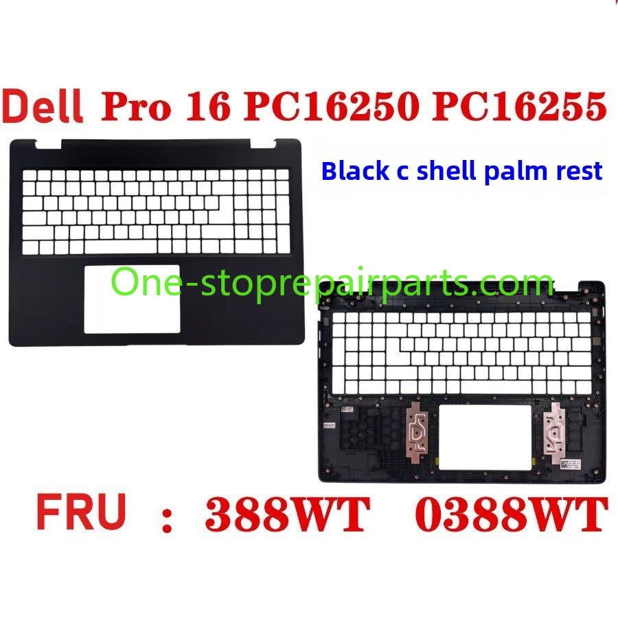 Cover case Keyboard for Dell Pro 16 PC16250 PC16255 Cover case for Dell Pro 16 PC16255 PC16250 LCD Back Cover Bezel frame topcase palmrest upper bottom HINGE 0V1T1X 0388WT 0Y55N3 099TK0 006R8M Dell laptop repair parts