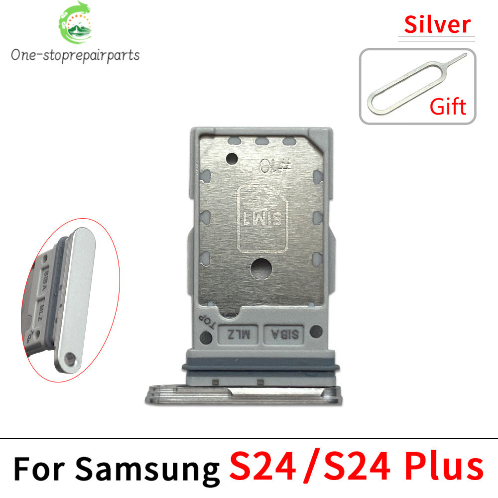New For Samsung S23 S24 Plus Ultra 5G Dual SIM Card Slot SD Card Tray Holder Adapter