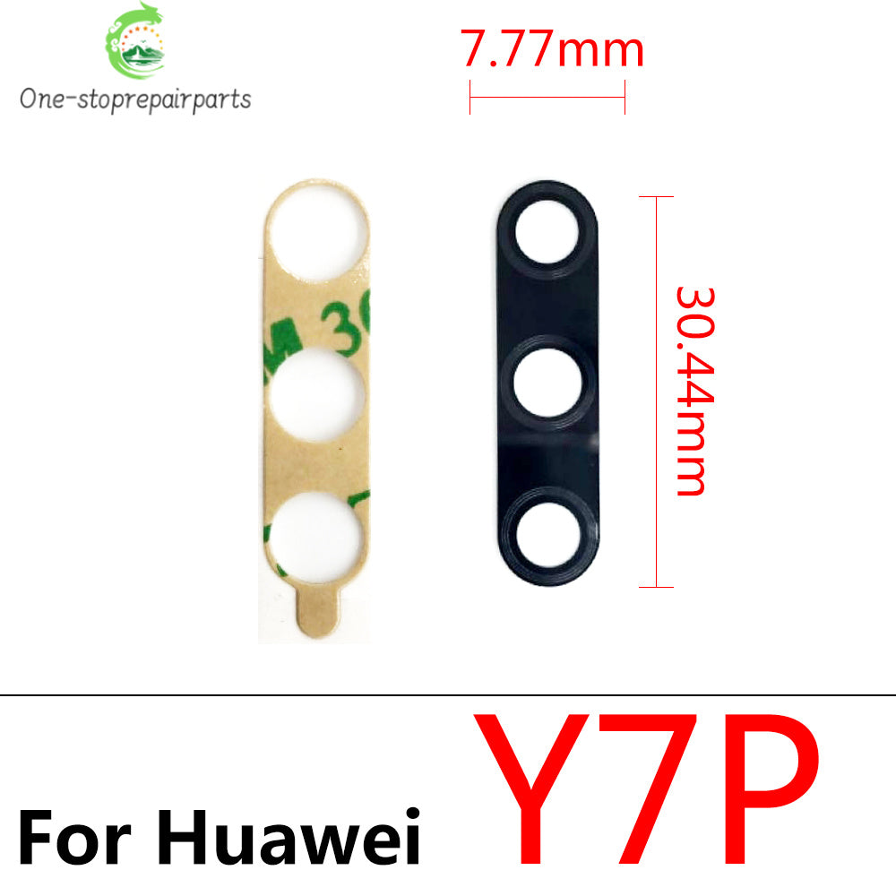 10Pcs, Rear Back Camera Glass Lens For Huawei Y9S Y9A Y8S Y8P Y6P Y7P Y7A Y6s Y5P 2020 Y9 Prime 2019 With Adhesive Huawei phone repair parts