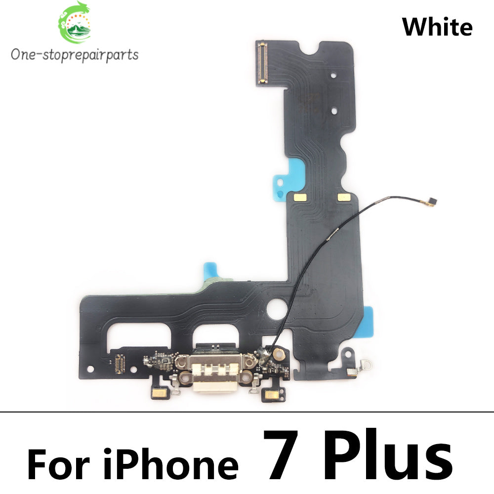 10Pcs/Lot, USB Charging Port Mic Microphone Dock Connector Board Flex Cable For iPhone 6 6G 6S 7 7G 8 8G Plus Repair Parts iPhone phone repair parts