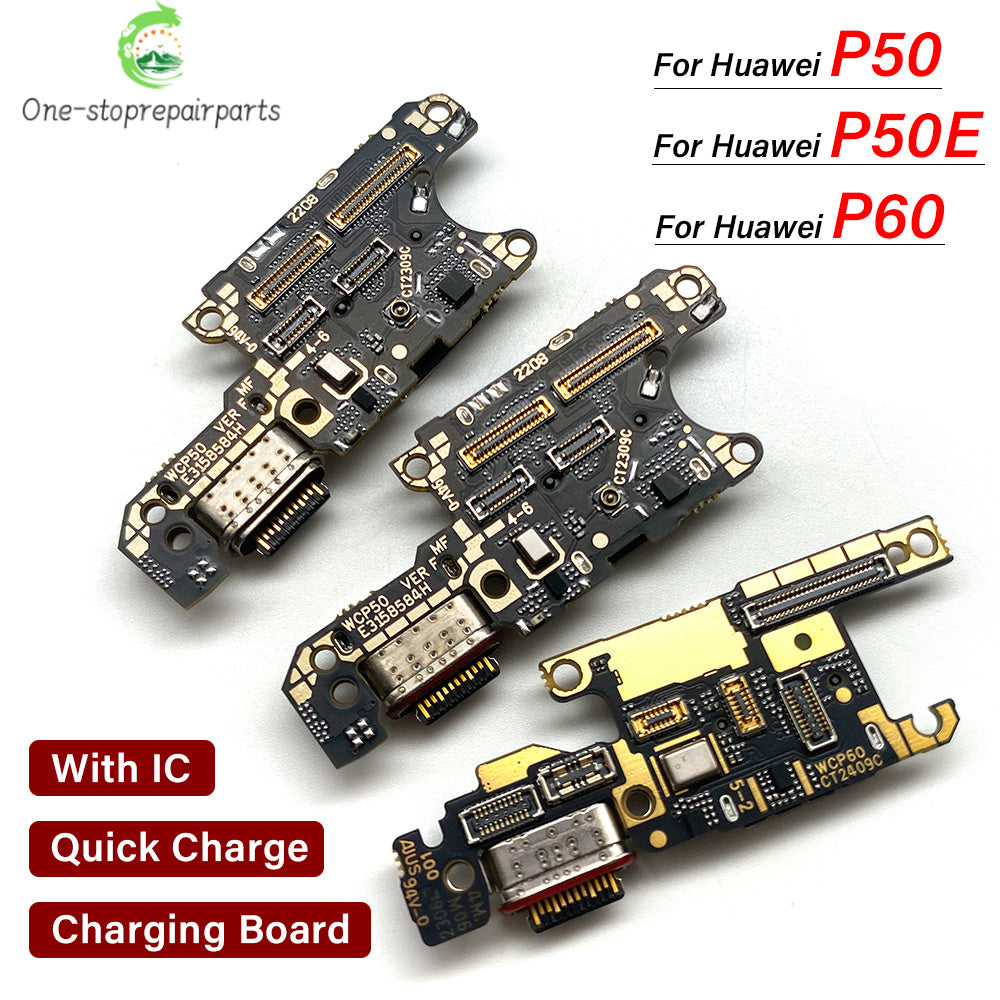 Dock Connector USB Charger Charging Board Port Flex Cable For Huawei Mate 40 50 50E 60 Pro P50 P60 P50E Pura 70 Pro Huawei phone repair parts