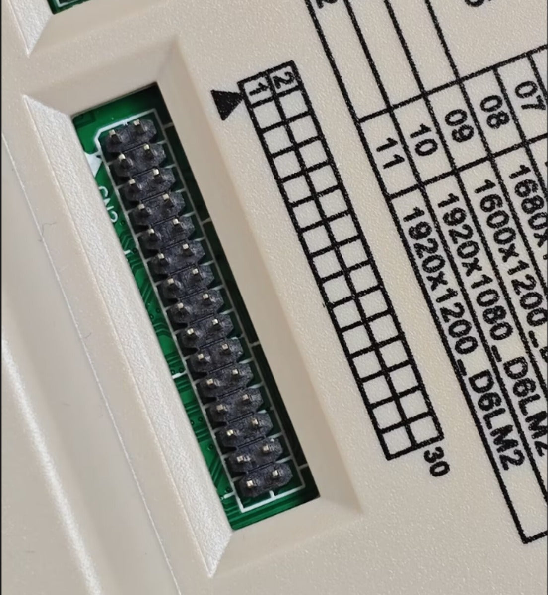 77 Programs LVDS LCD Screen display Tester Laptop LVDS Panel Test Tester Tool Laptop Repair tools