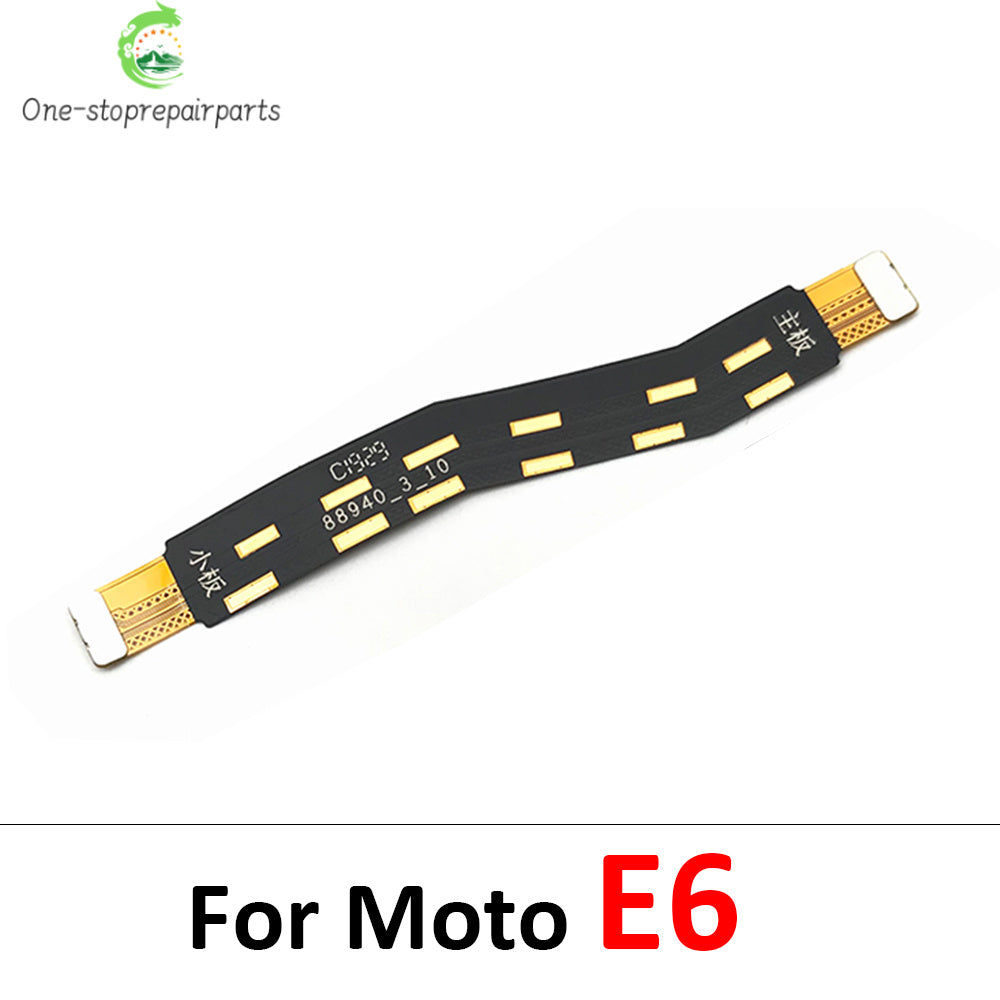 Mainboard For Motorola Moto E4 E5 Play Go E6 E7 Plus E 2020 E2020 Main Board Motherboard Connector Board Flex Cable Motorola phone repair parts