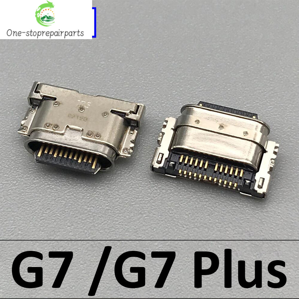 10Pcs USB Charging Port Connector Charge Jack Socket Plug Dock For Motorola Moto G9 G5 G5S G6 G7 Plus G8 Power Play Plus Lite Motorola phone repair parts