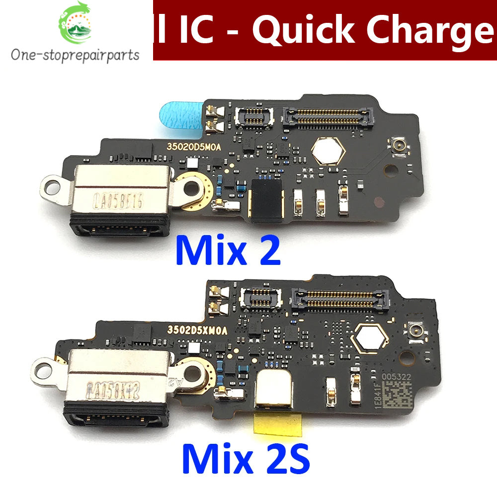 New For Xiaomi Mi Mix 2S 2 S Mix2s Dock Connector USB Charger Charging Port Flex Cable Board With Microphone Micro  Xiaomi  Xiao mi phone repair parts